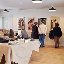 exhibit visitors_Beckwith Room_December 2019