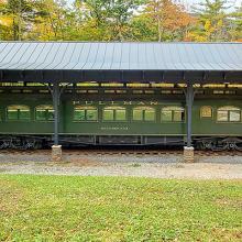 Pullman railcar Sunbeam at Hildene