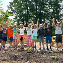 Kids camp at Hildene